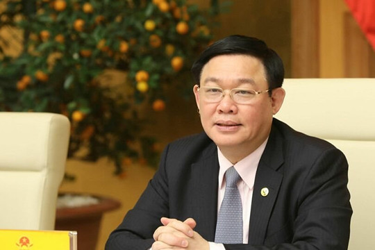 Ông Vương Đình Huệ được bầu làm Chủ tịch Quốc hội

