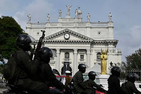 Lo sợ khủng bố, Sri Lanka tăng cường an ninh dịp lễ Phục sinh