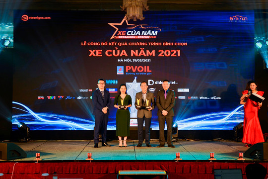 VinFast thắng lớn, giành 3 giải nhất trong Bình chọn “Xe của năm 2021” tại Việt Nam
