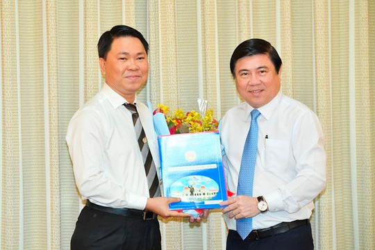 TP.HCM: Bí thư huyện Bình Chánh làm Giám đốc Sở Xây dựng