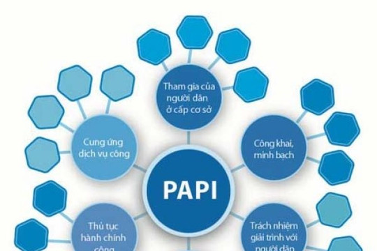 Chỉ số PAPI nhiệm kỳ 2011-2016 có nhiều chuyển biến tích cực