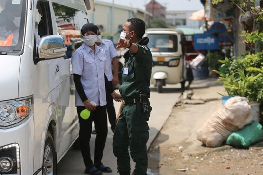 Campuchia ghi nhận thêm 654 ca nhiễm COVID-19, gần chạm mốc 9.000 