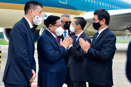 Thủ tướng Phạm Minh Chính đã tới Indonesia tham dự Hội nghị các Nhà Lãnh đạo ASEAN