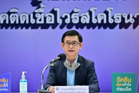 Thái Lan lên tiếng trước tin sử dụng vắc xin Trung Quốc hết hạn