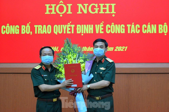 Trung tướng Trịnh Văn Quyết giữ chức Phó chủ nhiệm Tổng cục Chính trị