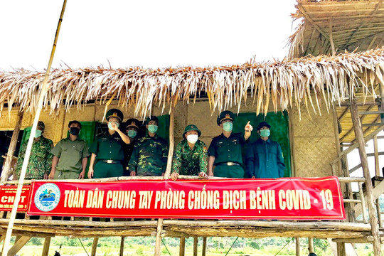 Bộ đội Biên phòng Quảng Trị đang căng mình chống dịch trước nguy cơ từ Lào