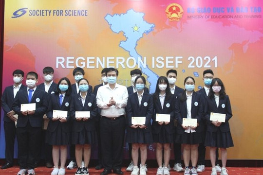 Học sinh Việt Nam đoạt giải cuộc thi Khoa học kỹ thuật quốc tế