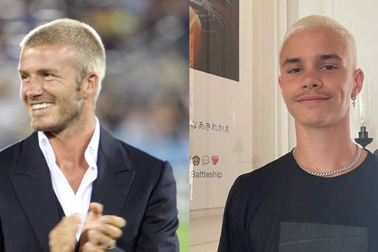 Romeo và David Beckham: 'Cha nào con nấy'