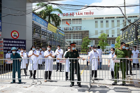 Bệnh viện K cơ sở Tân Triều được chính thức dỡ bỏ phong tỏa