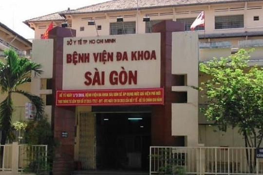 TP.HCM: Đóng cửa Bệnh viện Đa khoa Sài Gòn vì phát hiện 5 ca mắc COVID-19