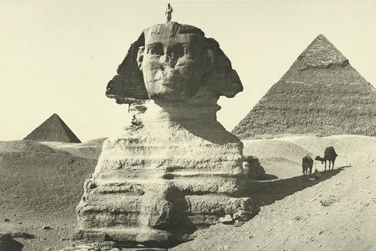 Những bức ảnh cổ hiếm về Kim tự tháp và lăng mộ Pharaoh ở Ai Cập