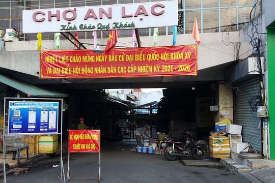 TP.HCM: Quận Bình Tân tạm dừng chợ truyền thống 2 tuần để phòng COVID-19