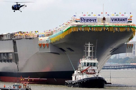 Ấn Độ có tàu sân bay thứ 2 để đối phó Trung Quốc