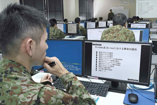 Nhật Bản tăng cường sức mạnh an ninh mạng cho quân đội