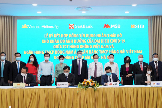 Gói tín dụng 4.000 tỉ đồng cho Vietnam Airlines được ký kết
