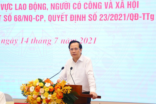 Bộ trưởng Đào Ngọc Dung nhắc nhở Hà Nội vì chậm triển khai hỗ trợ người dân