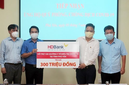 HDBank tặng 100 giường y tế cho tỉnh Phú Yên 
