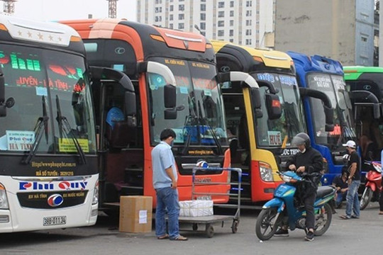 Hà Nội tạm dừng xe khách đi 37 tỉnh, thành phố