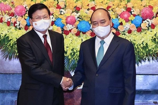 Chủ tịch nước Nguyễn Xuân Phúc thăm hữu nghị chính thức Lào
