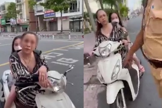 Clip người phụ nữ ở TP.HCM không đeo khẩu trang cãi cố với CSGT: 'Không có dịch bệnh'