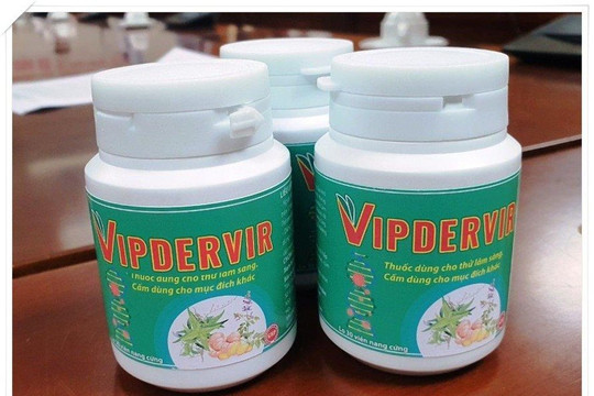Làm rõ thông tin “thuốc điều trị COVID-19” VIPDERVIR và sản phẩm VIPDERVIR C