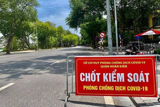 Thành ủy Hà Nội đồng ý việc tiếp tục giãn cách đến ngày 6.9