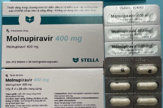 Những F0 nào điều trị tại nhà được sử dụng thuốc kháng vi rút Molnupiravir?