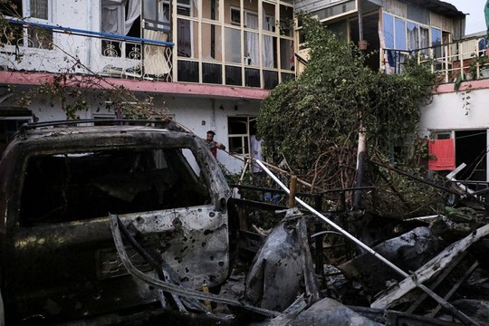 Mỹ tiêu diệt xe chở bom tại Kabul