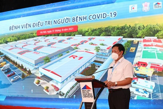 Sun Group ủng hộ 100 tỉ đồng xây dựng bệnh viện dã chiến lớn nhất Hà Nội