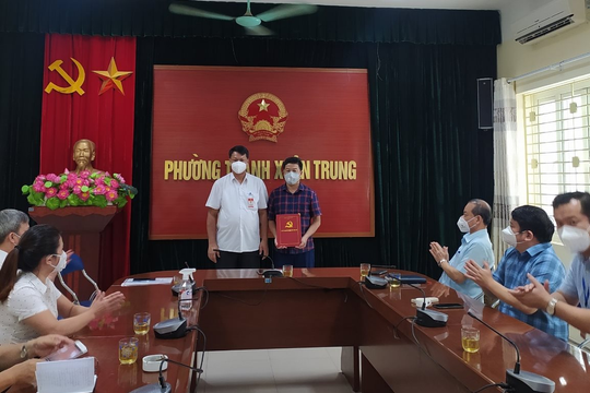 Sau phê bình của Thủ tướng, phường Thanh Xuân Trung có bí thư mới