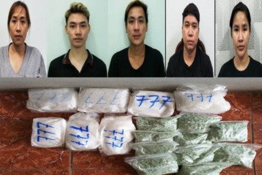 Truy tố nhóm người vận chuyển thuê gần 34 kg ma túy qua biên giới