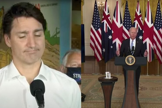 Dù bị Mỹ bỏ rơi trong thỏa thuận Aukus, ông Trudeau vẫn giữ ghế Thủ tướng Canada