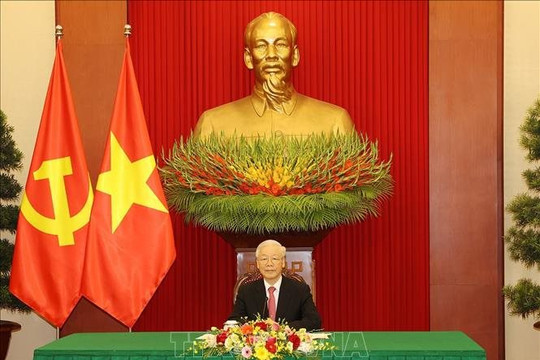 Tổng Bí thư Nguyễn Phú Trọng điện đàm với Tổng Bí thư, Chủ tịch nước Trung Quốc Tập Cận Bình