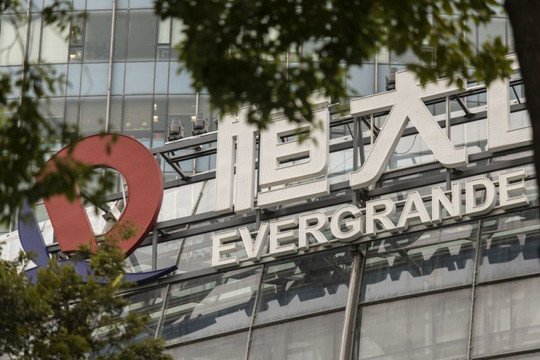 Cổ phiếu của Evergrande tại sàn giao dịch Hồng Kông bị đình chỉ sáng nay