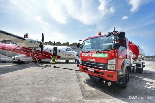 Indonesia thử nghiệm nhiên liệu máy bay pha dầu cọ
