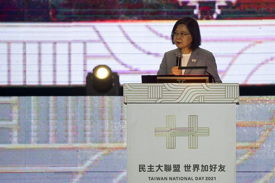 Bà Thái Anh Văn: Đừng ảo tưởng người dân Đài Loan sẽ cúi đầu trước áp lực từ Trung Quốc