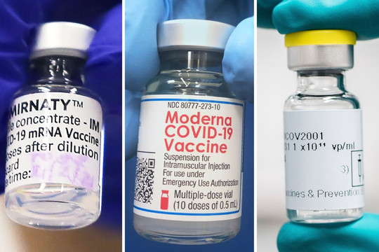 Tiêm thêm mũi vắc xin Moderna cho người nhận 2 liều Pfizer tăng kháng thể trung hòa gấp 30 lần