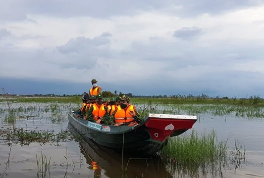 Phóng sự về lực lượng biên phòng nơi biên giới phía nam những ngày chống dịch