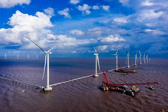 Trungnam Group sắp đưa vào vận hành dự án điện gió 5.000 tỉ đồng