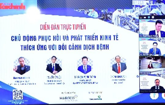 Vietcombank đồng hành cùng Diễn đàn “Chủ động phục hồi và phát triển kinh tế, thích ứng với bối cảnh dịch bệnh”