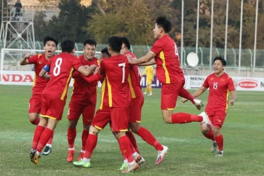 Clip bàn thắng của Thanh Minh giúp thầy trò HLV Park Hang-seo vào VCK U23 châu Á