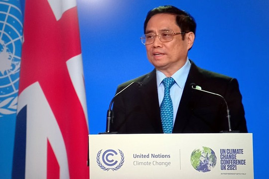 Thủ tướng Phạm Minh Chính: Việt Nam gắng đạt mức phát thải ròng bằng “0” vào năm 2050