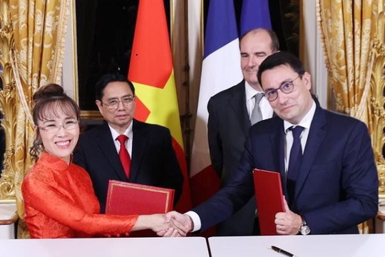 Hãng Vietjet ký thỏa thuận hợp tác 10 tỉ USD với tập đoàn công nghệ hàng đầu nước Pháp
