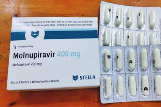 Bộ Y tế công bố kết quả sử dụng thuốc molnupiravir đối với bệnh nhân COVID-19
