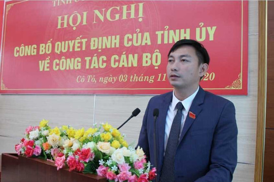 Quảng Ninh: Đình chỉ công tác Bí thư Huyện uỷ Cô Tô vì bị tố hiếp dâm nữ cán bộ văn hoá