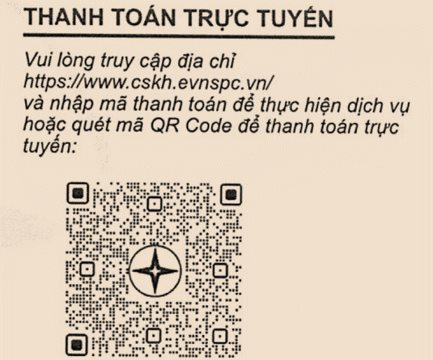 Sự tiện lợi khi thanh toán tiền điện bằng mã QR code