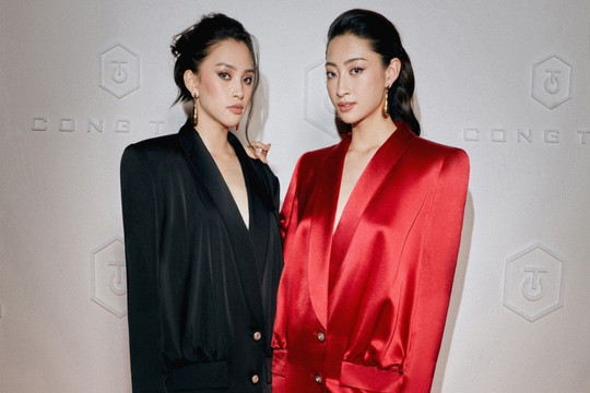 Hai hoa hậu Việt bất ngờ xuất hiện trên Vogue Mỹ