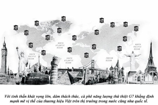 Cà phê năng lượng thứ thiệt G7 – 18 năm chinh phục toàn cầu