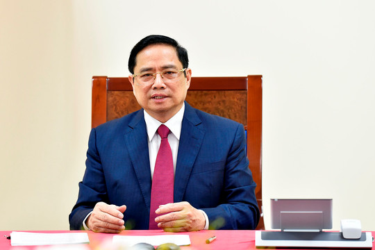 Thủ tướng Phạm Minh Chính trả lời phỏng vấn báo chí Nhật Bản về những vấn đề thời sự