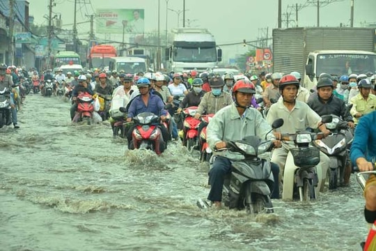 TP.HCM chuẩn bị đón triều cường cao nhất từ đầu năm 2021